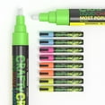 thumbnail image 3 of Crafty Croc Liquid Chalk Markers, Multi-Pack of Vibrant Neon Colors, 10-Pack, 3 of 6