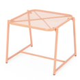 thumbnail image 2 of Mesa auxiliar para exteriores Benzara Elie, 50 cm, malla, naranja, 2 of 5