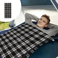 thumbnail image 2 of XIBUFE 2026 New Camping Sleeping Bag for Warm Weather Outdoor Adventures, Lightweight Polar Fleece Sleeping Sack for Backpacking, Hiking, Or Travel, Compressible and Easy to Carry, 2 of 7