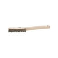 thumbnail image 3 of Forney Industries Scratch Brush with Long Handle, Stainless, 3 x 19 Rows, 3 of 5