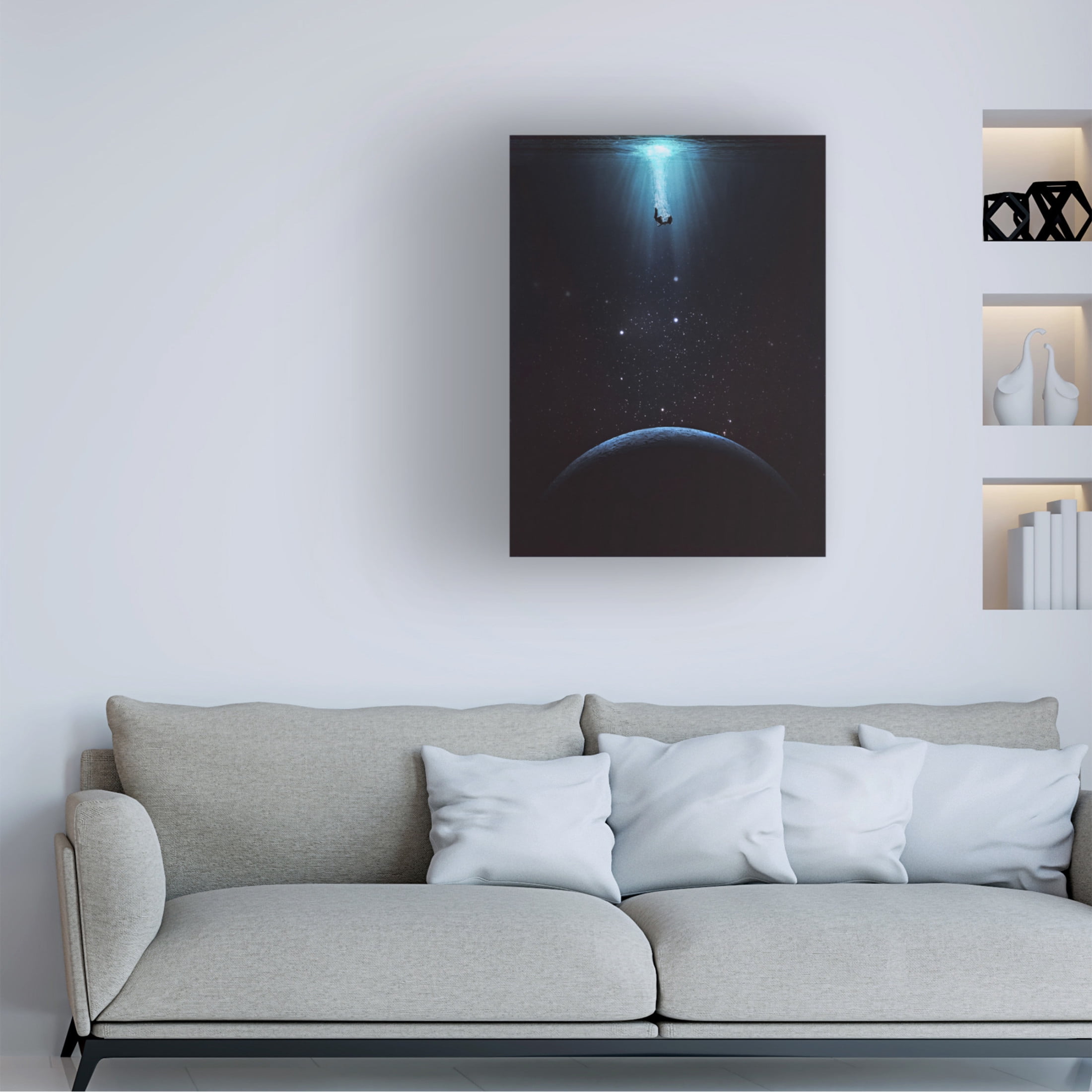 Trademark Fine Art spacerocket art  101 Canvas Wall Art