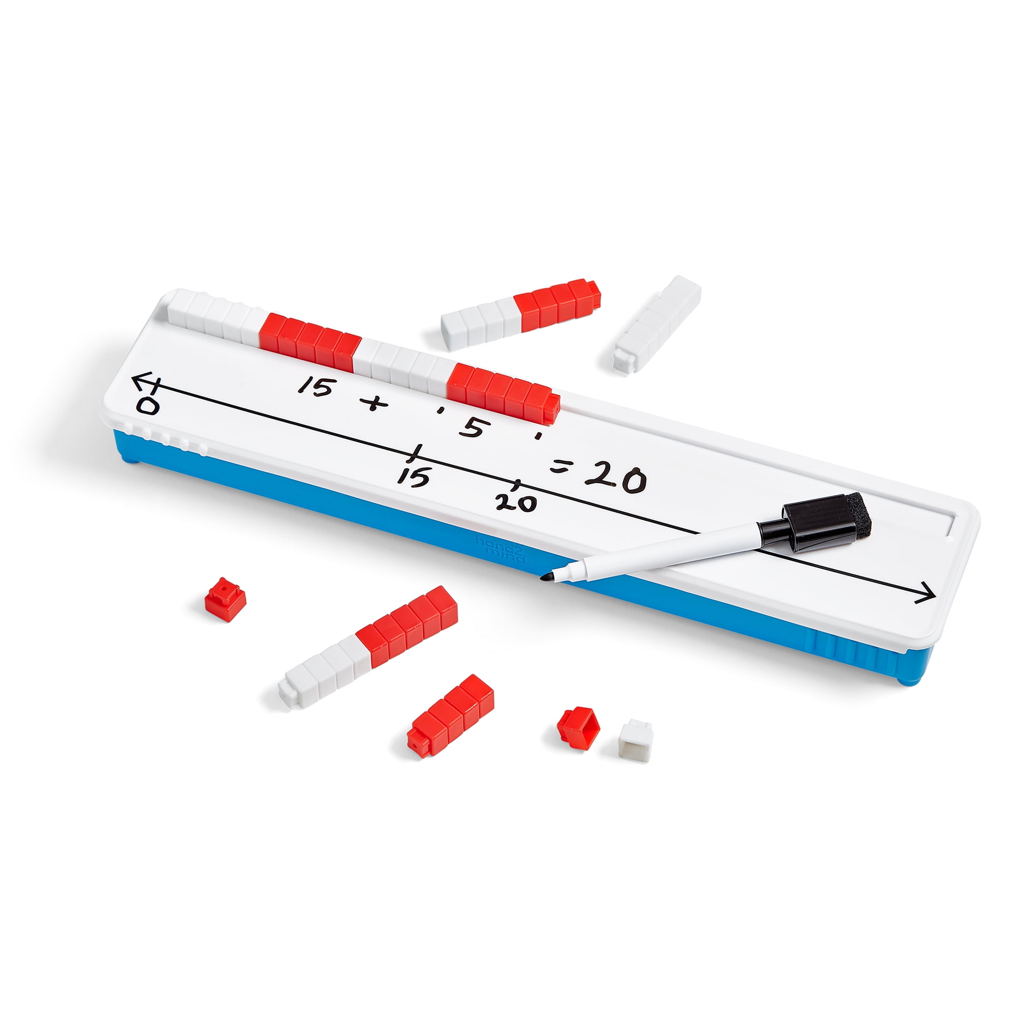 hand2mind Open Number Line Activity Set, Math and Counting Tool, Math Manipulative for Elementary School