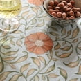 thumbnail image 3 of Mantel redondo de 170 cm, estampado floral vintage, color azul, 3 of 9