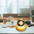 thumbnail image 2 of 2PCS LED Lights Display Bases Wooden Crystal Ball Holder USB Lamp Display Bases, 2 of 7