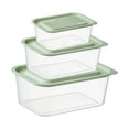 thumbnail image 2 of Border Student Bento Box Children Sealed Fruit Box Salad Box Work Microwave Lunch Box Chopsticks Dip Container Cute Kids Bento Lunch Box, 2 of 6