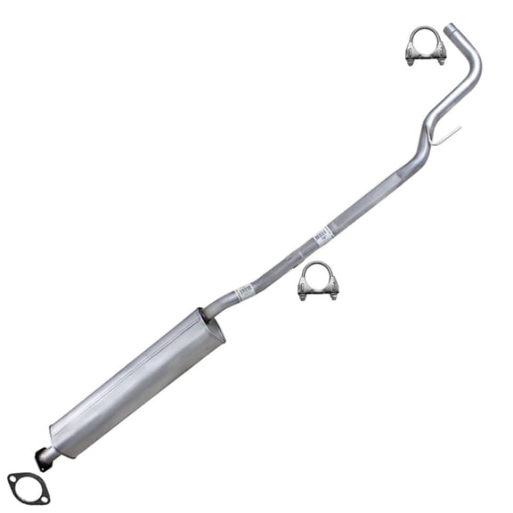 Northeastern Exhaust | Direct Fit Stainless Steel Exhaust Resonator Pipe Compatible with Nissan Altima 2002-2006 2.5L - Includes Gasket and Clamps