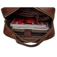 thumbnail image 5 of Leather Brown Backpack Multi Pocket Laptop Bag For Men 16 Inches, 5 of 5