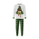 thumbnail image 3 of Pantalones De Camisa De Otoño Conjunto de pijama familiar de 2 piezas, vestido informal con estampado de dibujos animados para padres e hijos, traje diario Cgtredaw Papá Blanco 3Xl para Hombre, 3 of 6