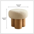 thumbnail image 6 of Modern and Comfortable Design - Mushroom Stool for Sitting, Footresting, or as Kids' Toy, 6 of 6