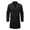 Black, variant on Maqroz Mens Long Double Breasted Trench Coat Notch Lapel Collar Winter Warm Overcoat Casual Business Formal Outerwear Heavyweight Classic Long Jacket, (Black,XXL)