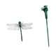 thumbnail image 3 of Estaca de jardín con forma de libélula voladora y revoloteante con energía solar para plantas y flores Libélula de ojos azules, 3 of 8