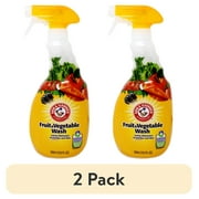 (2 pack) Arm & Hammer Fruit & Vegetable Wash, 16 oz, Pack of 1