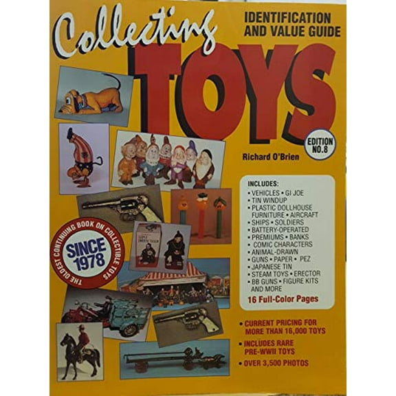 Pre-Owned Collecting Toys: Identification and Value Guide (Paperback) 0896891232 9780896891234