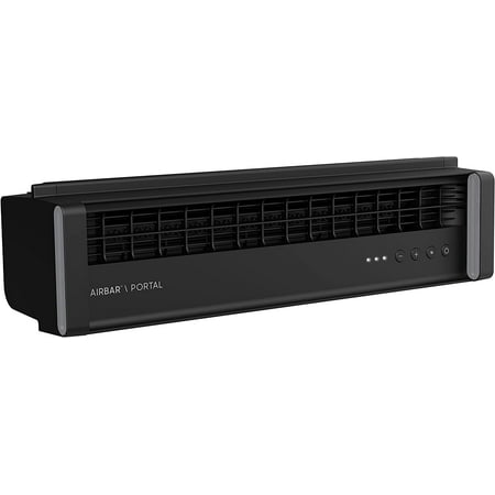 

YIGOU Image PORTAL Window Fan with 3 Speeds Reversible Exhaust Mode Weather Resistant Black