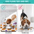 thumbnail image 4 of Ghost Boo Spooky Dog Mat for Food and Water Happy Halloween Absorbent Water Non-Skid 17x30 Inch Cat Food Mat Dog Feeding Mat EcoFriendly Durable Pet Placemat, 4 of 7
