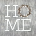 thumbnail image 3 of Gango Home Decor Contemporary Home & Love; Two 12x12in Art Prints in Gold Trim Brown Frames, 3 of 6