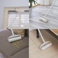 thumbnail image 3 of Sticky Mop with Extendable Handle Sticky Paper Roller 60 Sheets Floor Sweepers Cleaner Hair Remover, 3 of 5