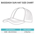 thumbnail image 4 of Bassdash UPF 50+ Quick Dry Baseball Cap Water Resistant Laser Cut Mesh Snapback Hat for Men Women Fishing Hiking FH14, 4 of 5