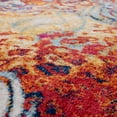 thumbnail image 5 of 5â€™ x 7' Brown and Blue Collision Area Rug, 5 of 8