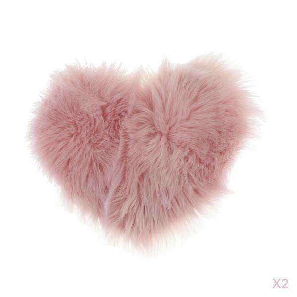Alfombra de área de amor en forma de corazón Sunnimix Súper suave