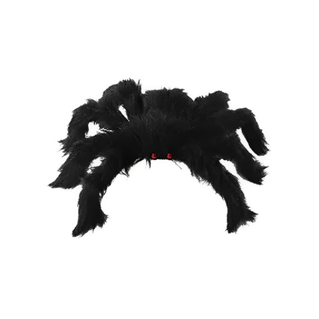 QualitChoice Spooky Spider Halloween Decoration For Dark Place Cosplay Party Wide Application Decoration Props 30cm 1Set