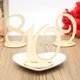 thumbnail image 1 of Baraja Digital 10 Uds. De madera para mesa de boda tarjetas con números adornos fiesta decoración del hogar artesanía Sywqhk Libre de BPA, 1 of 4