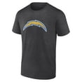 thumbnail image 2 of Men's Fanatics Heather Charcoal Los Angeles Chargers Primary Logo T-Shirt, 2 of 3
