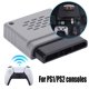 thumbnail image 1 of [Gris] Adecuado para Consola Juegos PS1/PS2 Adaptador Receptor Controlador Inalámbrico Compatible Con Controlador Inalámbrico 8bitdo/PS4/PS5/XBOX ONE S/WII/SWITCH, 1 of 9