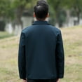 thumbnail image 6 of Men Blouses Wool Coats for Men Big And Tall Mens Winter Sweaters Pullovers Jacket Casual Cold Weather Jacket Lined Nylon Snowboarding Coat Pants Mens Winter Jackets under 40 Heavy Work Coat Dark, 6 of 7