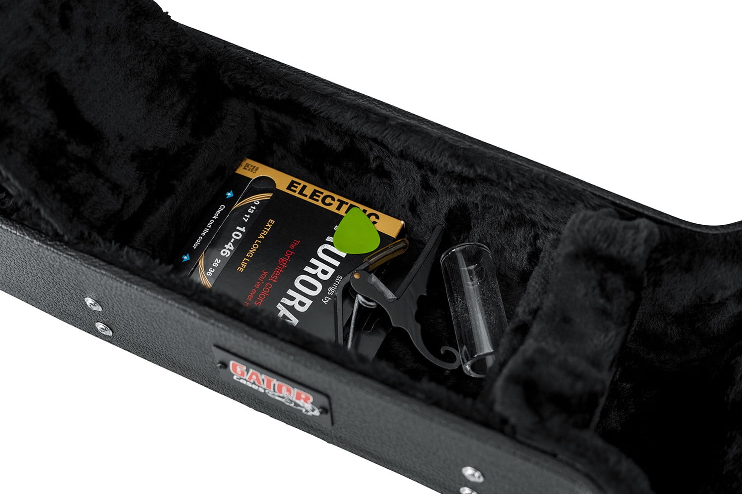 Gator GWE-335 Hardshell Wood 335 Guitar Case Black - Walmart.com