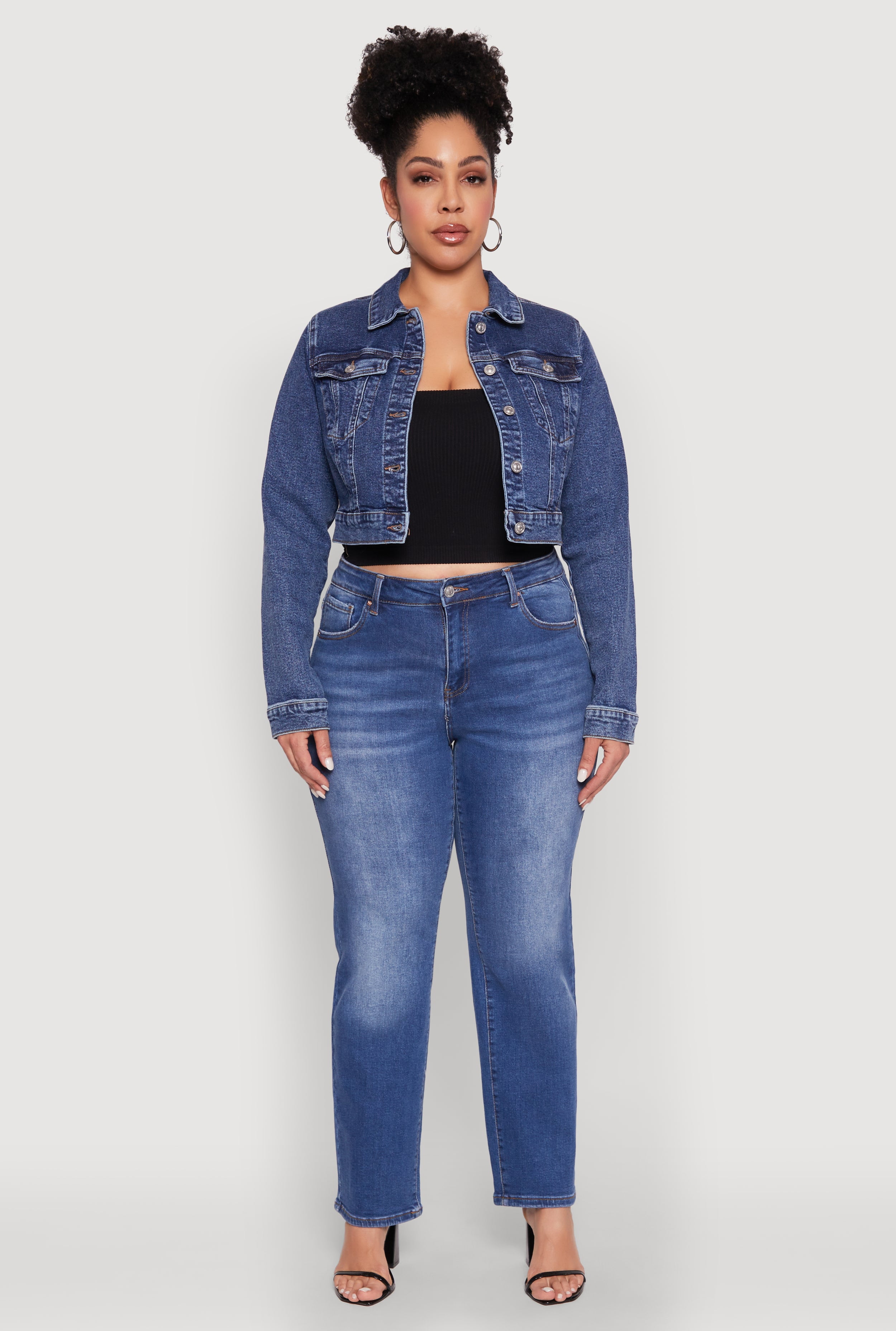 Lee Women's Loose Fit Heritage Denim Jacket - Walmart.com