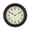 Black, variant on DESIGNICE Wall Clock,Vintage European Style Large Wall Clock,Silent Movement Stylish Home Clock Bathroom Clock,Black