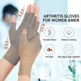 thumbnail image 3 of 2 Paires de Gants de Compression pour Arthrite, pour Arthrite, Rhumatoïde, Arthrite, Douleur du Canal Carpien, Gants de Compression pour Arthrite pour Femmes & Hommes, Glov, 3 of 5