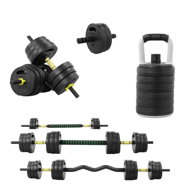 Mancuernas Ajustables Set 20 Kg Altera Para Ejercicio Gym