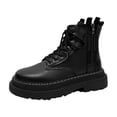 thumbnail image 1 of Botas de hombre, botas altas, botas de cuero, botas de moda para otoño e invierno, botas de talla grande, zapatos de trabajo, 1 of 1