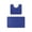 Blue, variant on RBCKVXZ 2-Piece Bathroom Toilet Rug Set 16"x24", U-Shaped Non-Slip Latex Bath Mat, Absorbent Quick-Dry Floor Carpet for Toilet, Shower, Tub, Washable