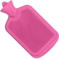 thumbnail image 2 of [2 Pack] Hot Water Bottles, 2L (68oz) Natural Rubber -BPA Free- Durable Large Hot Water Bag for Hot Compress and Heat Therapy, Pain Relief Heating Pad, (Pink & Gray), 2 of 9