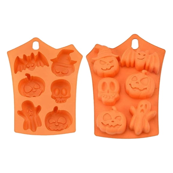 Halloween Cake Molds Daily pastry making,bakeware,Silicone-Orange