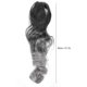 thumbnail image 3 of 55cm Ponytail Hair Extensions Claw Clip Long Curly Fake Hair Gradient Lady Hairpieces WigBlack T Gray, 3 of 5