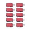 thumbnail image 2 of Micro Switch Replacement, Micro Limit Switch Assorment Kit Arcade Micro Switch 3Pins Push Button  For Arcade Game, 2 of 8