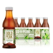 Gold Peak Tea Zero Sugar Sweet Tea, 16.9 Fluid Ounce (Pack of 18)