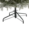 thumbnail image 5 of Nearly Natural 7.5ft. Slim Flocked Nova Scotia Spruce Artificial Christmas Tree with 450 Warm White LED Lights and 909 Bendable Branches, 5 of 7