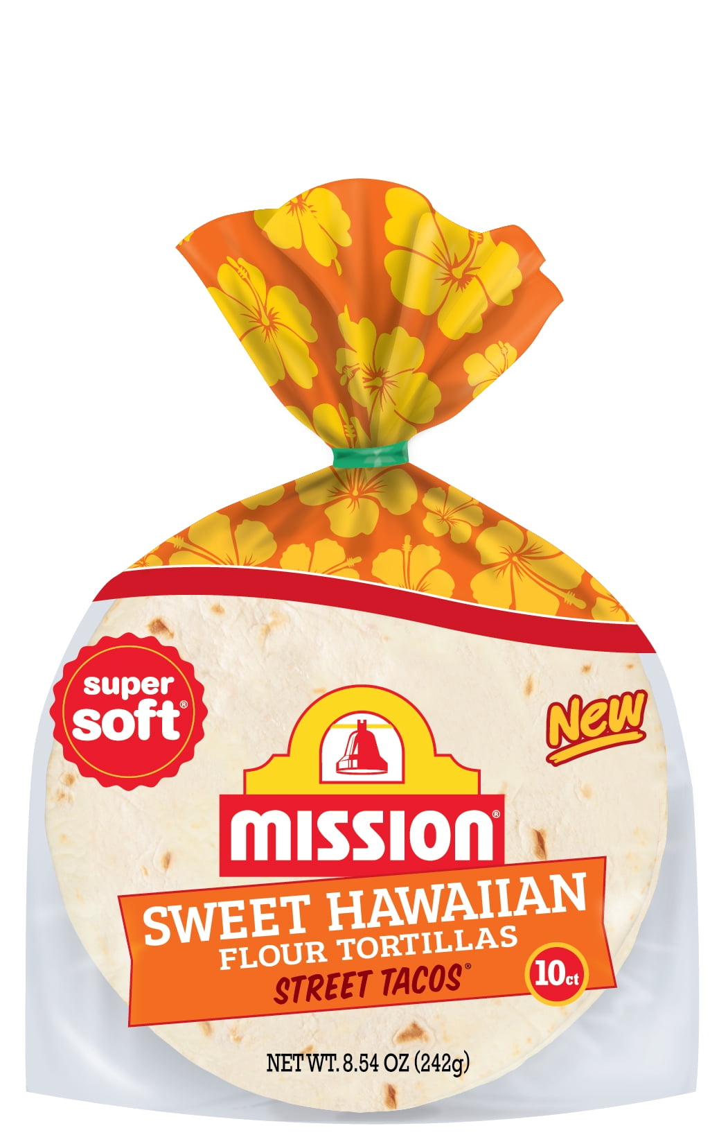 Mission Street Tacos Sweet Hawaiian Flour Tortillas, 10Ct