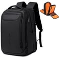 thumbnail image 1 of FENRUIEN Mochila para Laptop de Negocios para Hombre, Bolsa de Viaje Tecnológica Resistente Al Agua con Cargador USB, Se Adapta a Computadora de 15.6 Pulgadas,, 1 of 11