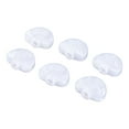 thumbnail image 1 of Guitar Machine Head Button, 6 Pcs Plastic Guitar Tuning Pegs Tuners Comfortable Grip Universal Tuning Peg Replacement Tip, 1 of 8