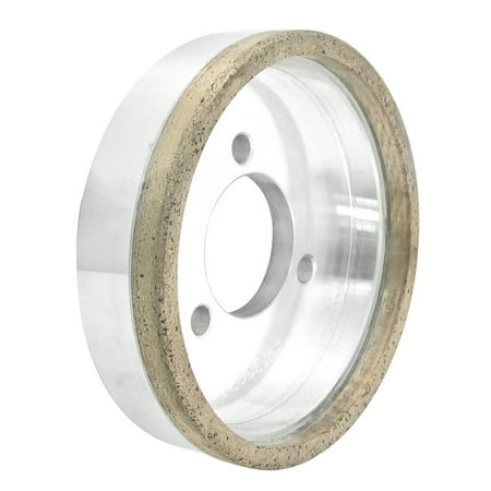 Unique Bargains 100# Grit 50mm Bore Cup Shaped Diamond Wheel for Glass Beveling Machine