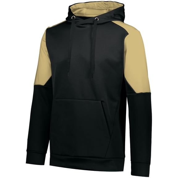 Holloway Sportswear 2XL Blue Chip Hoodie Black/Vegas Gold 222540