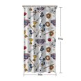 thumbnail image 5 of White Baseball Fun Club Pattern Shower Curtain 36"x72" ,Bathroom Decorative Shower Curtains Set with 12 Hooks,Modern Waterproof Washable Shower Curtain, 5 of 6