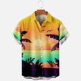 thumbnail image 2 of Camisas casuales de manga corta estilo hawaiano de moda de verano para hombres Pompotops  oipoqjl43955, 2 of 6