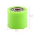 thumbnail image 3 of 8mm Drive Chain Pulley Roller Slider Tensioner Wheel Guide For Street Bike Motorcycle ATV Green, 3 of 3